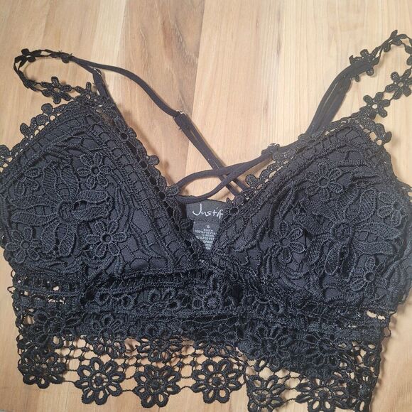 Justify‎ Lace Bralette/Top Women's Small - Picture 1 of 3